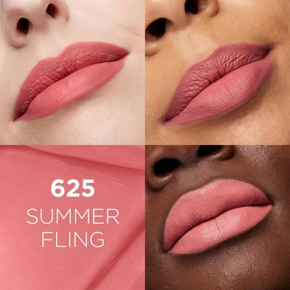 3 x L'oreal Paris Infallible Matte Resistance Liquid Lipstick, 625 Summer Fling